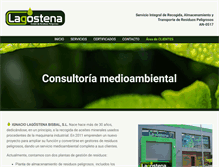 Tablet Screenshot of lagostena.com